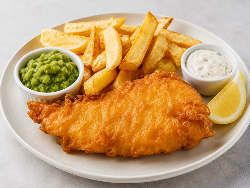 cod and chips